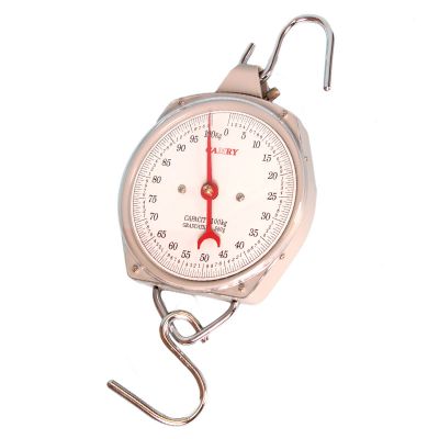 SCALE SUSPENDED 50KG AND HOOKS