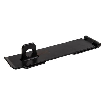 Kaufmann Hasp & Staple 150mm H/duty Blk Jap(bulk)