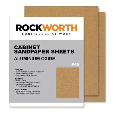 ROCKWORTH CABINET SANDING SHEETS - P40