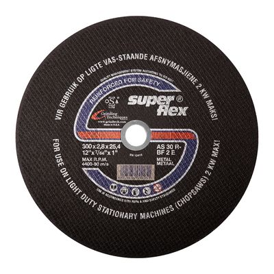 SUPERFLEX Cutting Disc Flat Steel 300x2.8mm