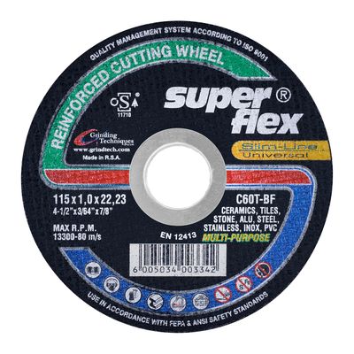 SUPERFLEX Cutting Disc Multi Purpose 115x1.0mm