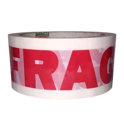VPACK 7300 FRAGILE PRINT ACRYLIC TAPE 48MM X 50M