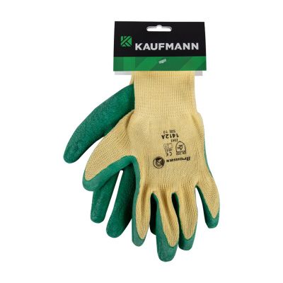 Glove Gripper Green Latex Coated