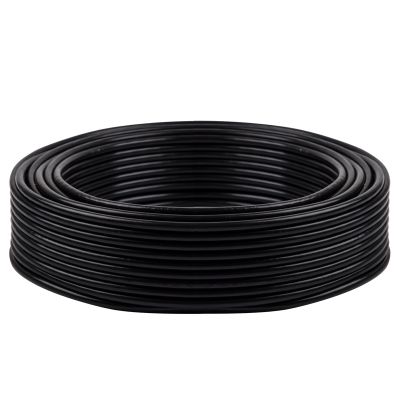 CABLE HOUSE WIRE BLACK 20M 1.5MM