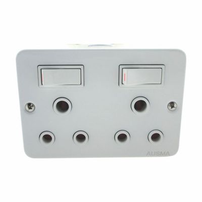 INDUSTRIAL SWITCH PLUG DUO 75X100MM