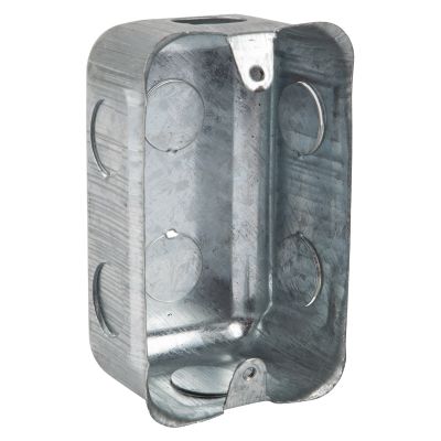 Wall Box Galv 100x50mm