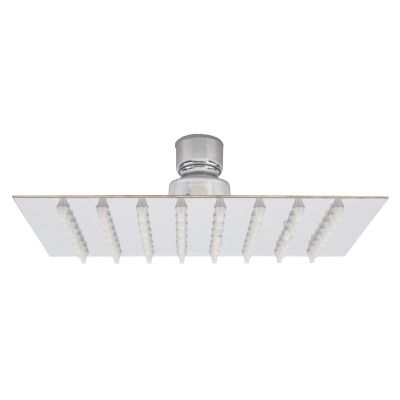 SHOWER ROSE SQUARE 150MM STAINLESS STEEL