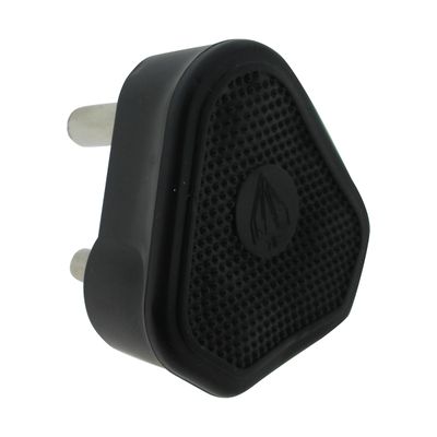 NEXUS PLUGTOP SOLID 3PIN 16A BLACK RUBBER COMPOUND