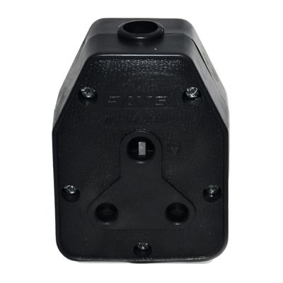 NEXUS JANUS COUPLER DBL RUBBER 16A BLACK