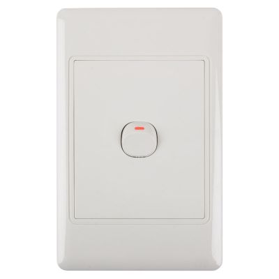NEXUS LIGHT SWITCH WITH COVER 16AMP 4X2 1WAY 1L