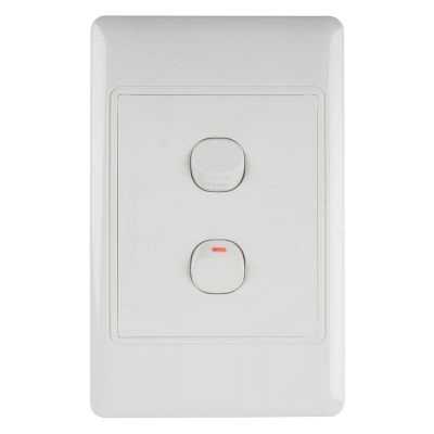 NEXUS Light Switch With Cover 16amp 4x2 1way 2l
