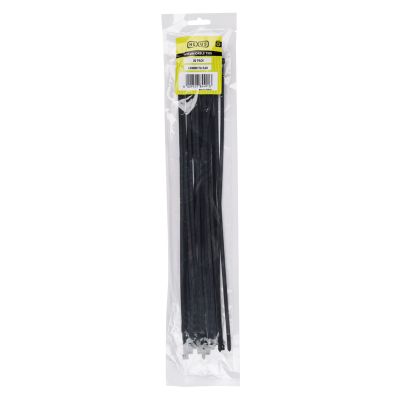 NEXUS Cable Ties T50l 4.8mmx400mm Black 20 Pack