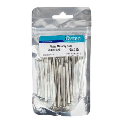 IFASTEN Nail Masonry Fluted 75mm 250g Pp