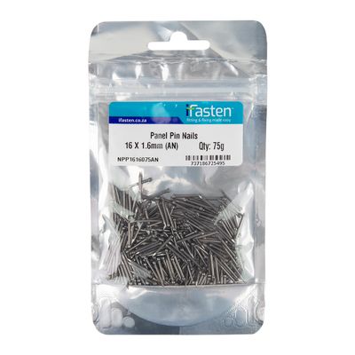 IFASTEN Nail Panel Pin 16mmx1.60mm 75g Pp