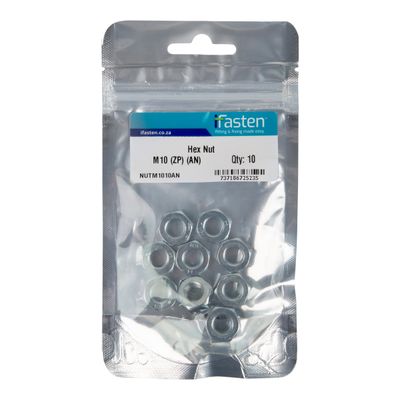 IFASTEN Nut Zp M10 10 Pp