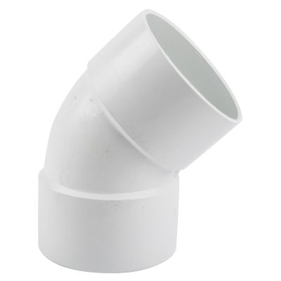Pvc Gutter Round Downpipe Bend 45deg