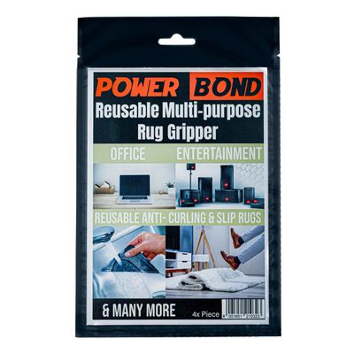 POWERBOND REUSABLE MULTI-PURPOSE RUG GRIPPER 4 PIE