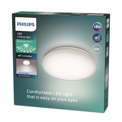 PHILIPS CEILING LIGHT ROUND 10W 27K WARM WHITE