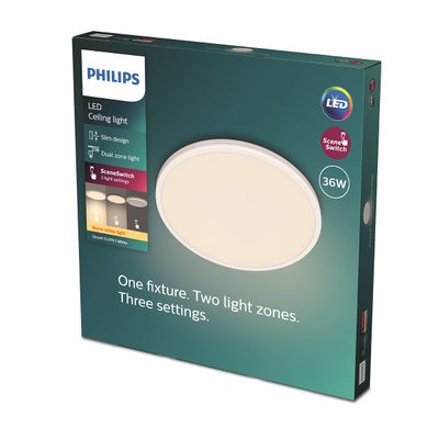 PHILIPS CEILING LIGHT ROUND 36W LED WW OZZIET