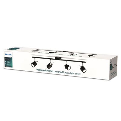 PHILIPS SPOTLIGHT TUBE BLACK 4X35W DOWNLIGHTER