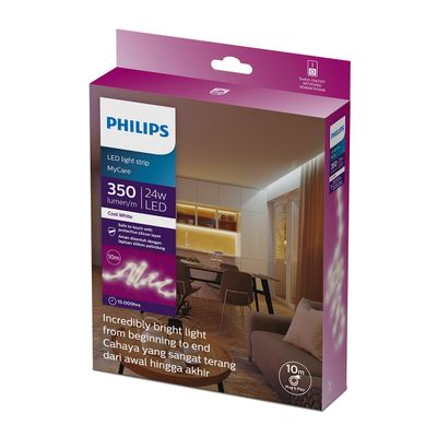 PHILIPS LIGHTSTRIP LED 24W 10M NATURAL WHITE