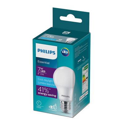 PHILIPS GLOBE LED 7W SCREW TYPE COOL DAYLIGHT
