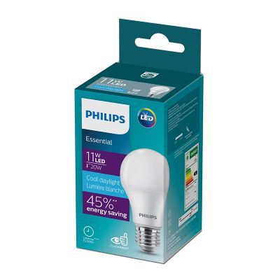 PHILIPS GLOBE LED 11W SCREW TYPE COOL DAYLIGHT