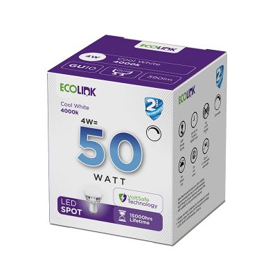 ECOLINK DOWNLIGHT SPOT GLOBE 50W COOL WHITE