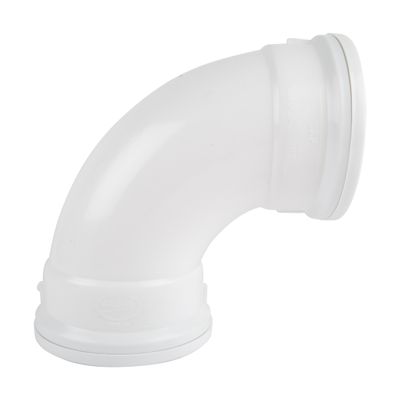 POLYPROP BEND 90DEG SV PL 110MM SATAS