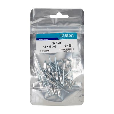 IFASTEN Rivet Csk 4.8mmx12mm 25 Pp
