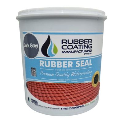 RCM RUBBER SEAL 1L DARK GREY