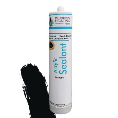 RCM ACRYLIC SEALANT BLACK 280ML