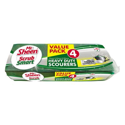 MR SHEEN SRUB SMART SCOURER 3+1 VALUE PACK