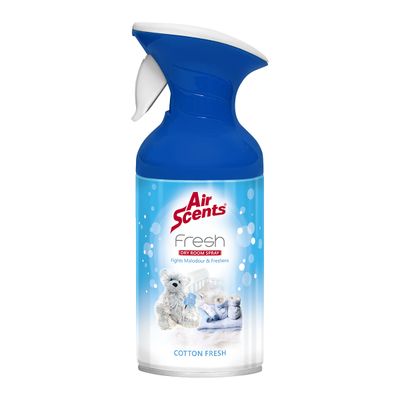 Air Scents Fresh Dry Room Spr Cotton Fresh 250ml