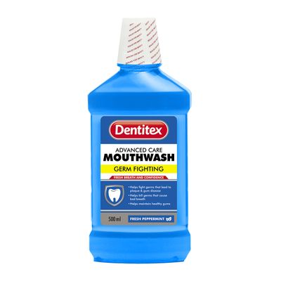 DENTITEX MOUTHWASH FRESH PEPERMINT 500ML