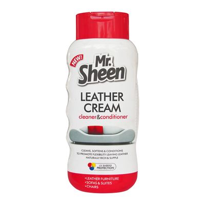 Mr Sheen Leather Cream Clean & Condition 500ml