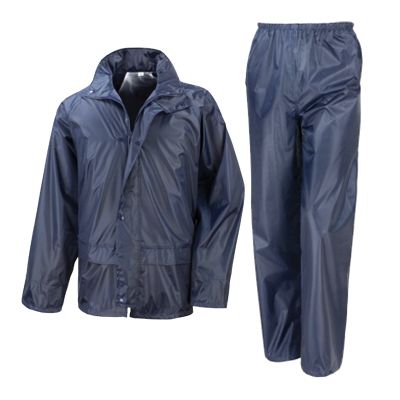 SKUDO Elite Rainsuit Rubberised Navy Xxx Large