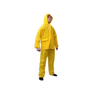 SKUDO Elite Rainsuit Rubberised Yellow Xxxx Large