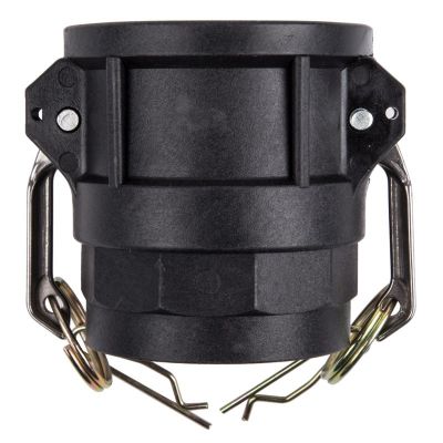 CAMLOCK PP TYPE D FEMALE COUPLER X FEMALE BSP 25MM