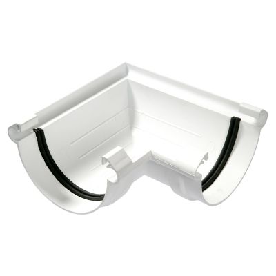 Pvc Gutter Half-round Corner
