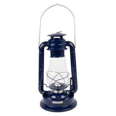 HURRICANE BIG LANTERN NAVY BLUE 34CM