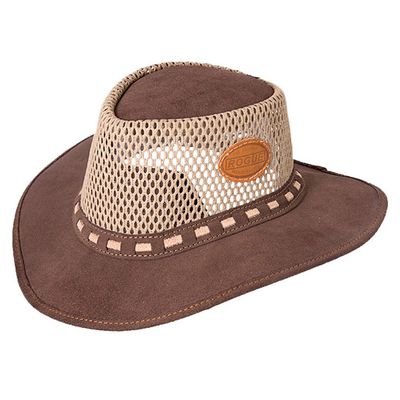ROGUE Hat Breezy Airhead Canvas Mesh Choc M