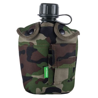 Kaufmann Water Bottle + Camo Cover 1l