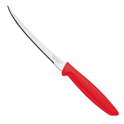 TRAMONTINA Plenus Tomato Knife 13cm Red