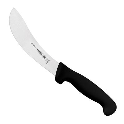 TRAMONTINA PROFESSIONAL KNIFE SKINNING 15CM BLK BP
