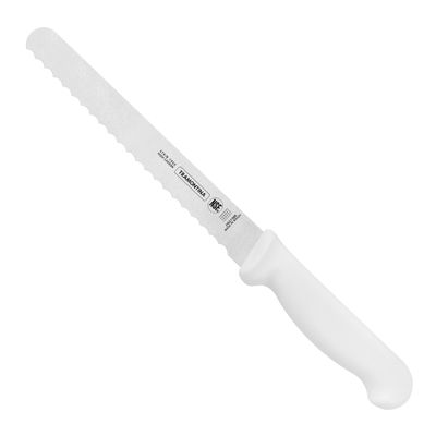 TRAMONTINA Serrated Ham/bread Slicer Knife White