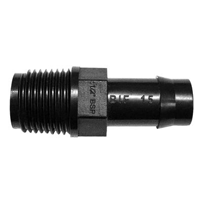 VETPLAST INSERT MALE ADAPTOR 15MM X 1/2 IN.