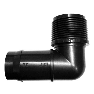 VETPLAST INSERT MALE ELBOW 32MM X 1 1/4 IN.