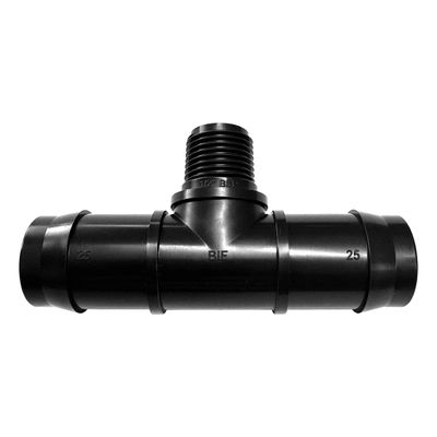 VETPLAST INSERT MALE TEE 25MM X 1/2 IN.