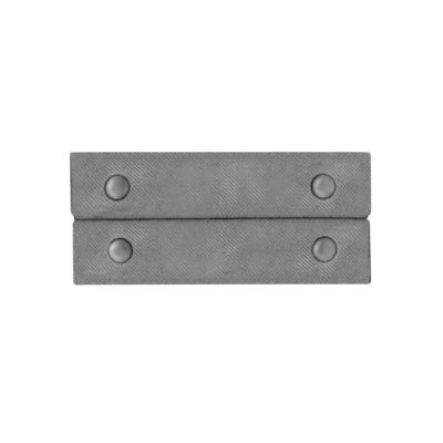 Tgm-aj4 Black Steel Aluminium Jaw Covers 4 Inch (100mm)